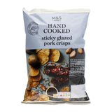 M&amp;amp;S Sticky Glazed Pork Flavour Hand Cooked Crisps   150g