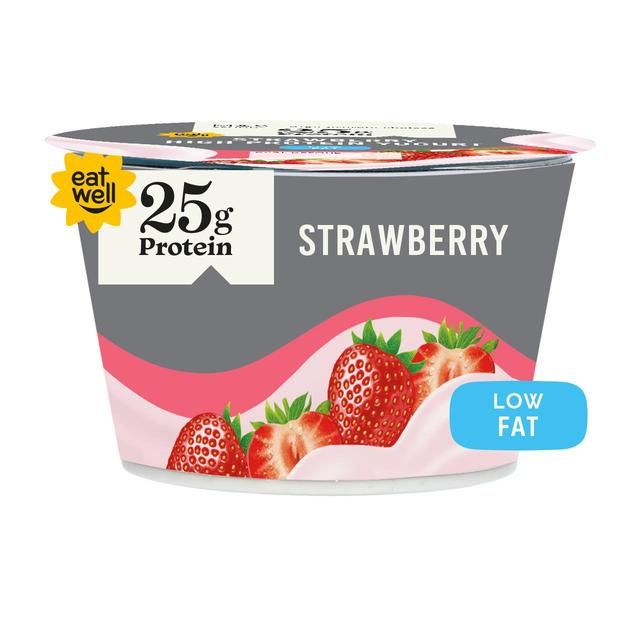 M&amp;amp;S Strawberry High Protein Yogurt   200g