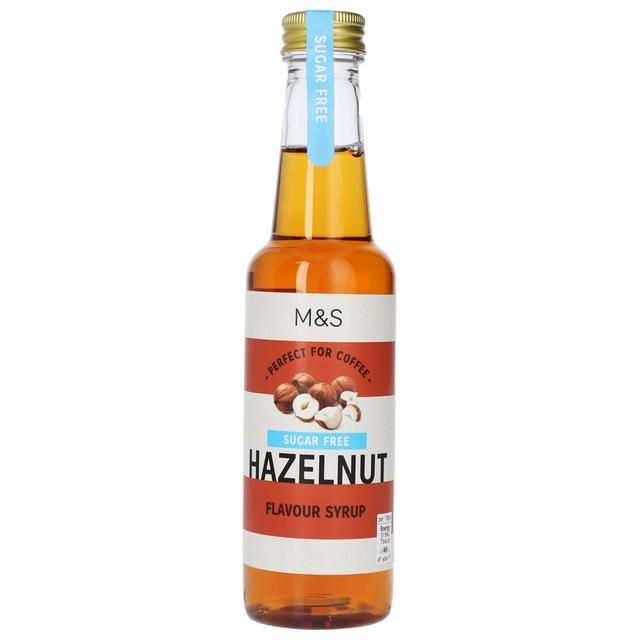 M&amp;amp;S Sugar Free Hazelnut Flavour Syrup   250ml
