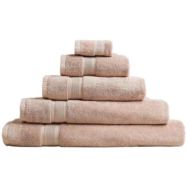M&amp;amp;S Super Soft Pure Cotton Face Towels Cappuccino   2 per pack