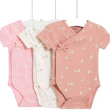 M&amp;amp;S Swan Wrap Bodysuits Newborn- 3 Years Rose