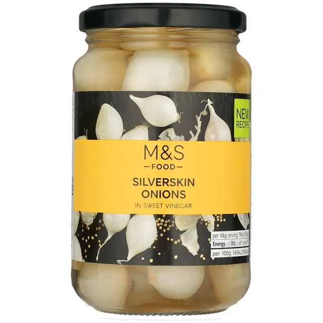 M&amp;amp;S Sweet Silver Skin Onions   340g