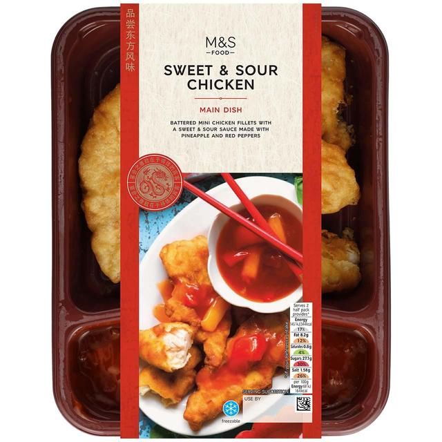 M&amp;amp;S Sweet &amp;amp; Sour Chicken   420g