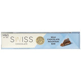 M&amp;amp;S Swiss Milk Chocolate Mountain Bar   100g