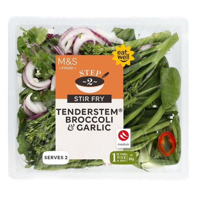 M&amp;amp;S Tenderstem Broccoli &amp;amp; Garlic Stir Fry   220g