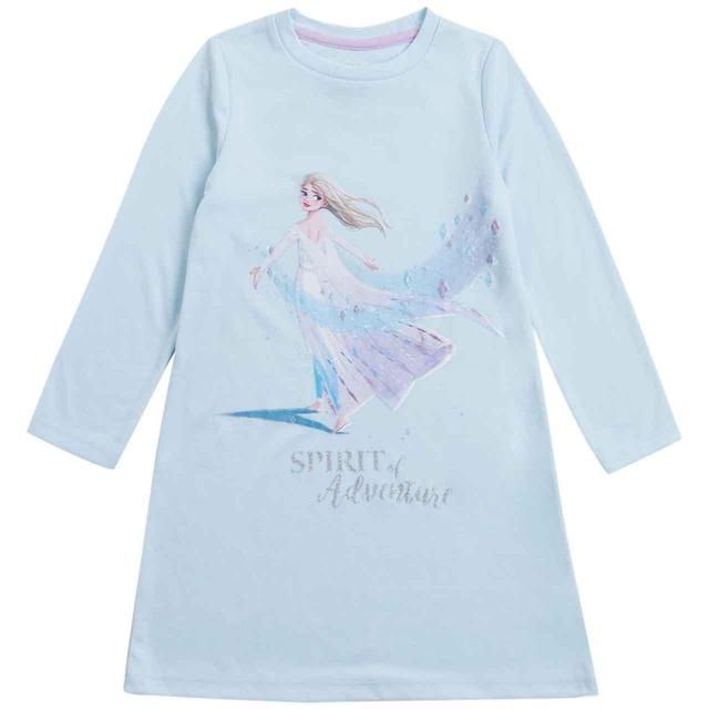 M&amp;amp;S TG Frozen Nightdress '2-3 Y Soft Turquoise