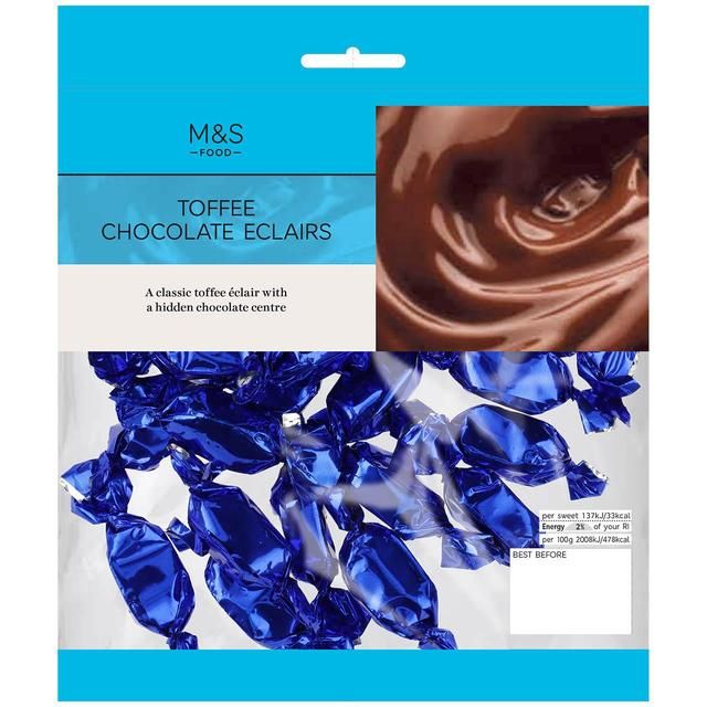 M&amp;amp;S Toffee Chocolate Eclairs   200g
