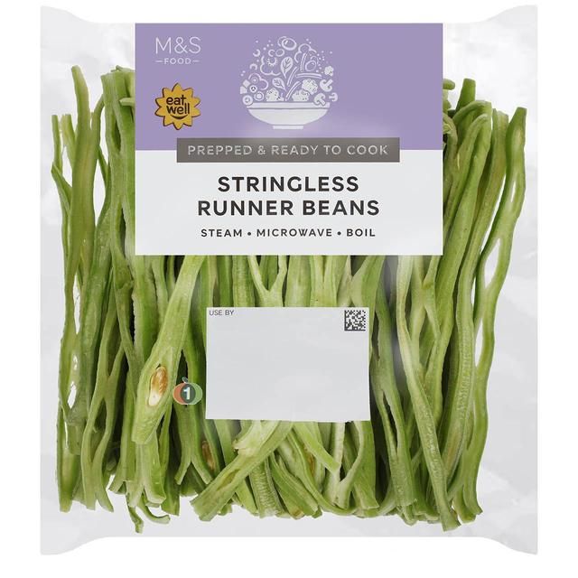 M&amp;amp;S Traditional Stringless Runner Beans   320g