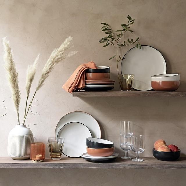 M&amp;amp;S Tribeca Clear Stackable Wine Glasses Set   4 per pack