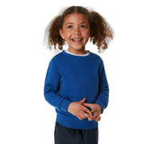 M&amp;amp;S Unisex Regular Fit School Sweatshirt 3-14 Years Royal Blue