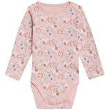 M&amp;amp;S Unisexn 3 Pack Pure Cotton Floral Bodysuits Multi 0-3 Years