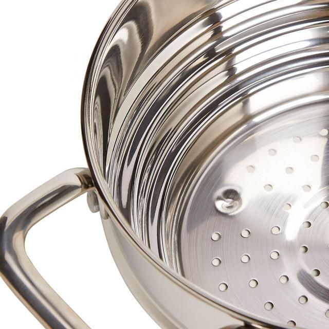 M&amp;amp;S Universal Stainless Steel Steamer Silver