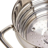 M&amp;amp;S Universal Stainless Steel Steamer Silver