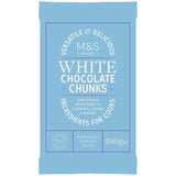 M&amp;amp;S White Chocolate Chunks   100g