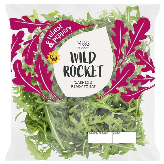 M&amp;amp;S Wild Rocket Washed &amp;amp; Ready to Eat   60g