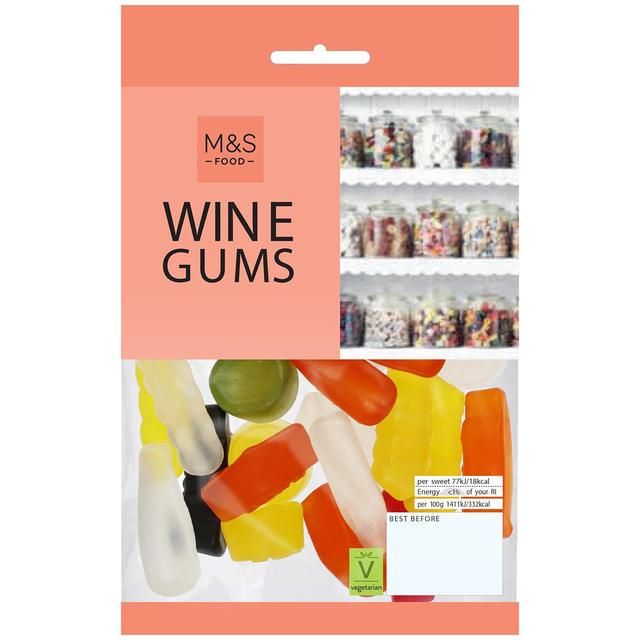 M&amp;amp;S Wine Gums   225g