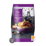 M&amp;amp;S Worcester Sauce Crisps   150g
