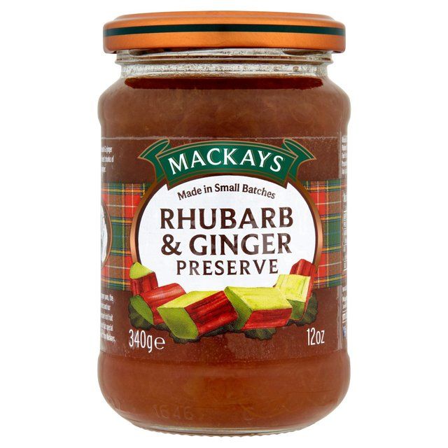 Mackays Rhubarb &amp;amp; Ginger Preserve   340g