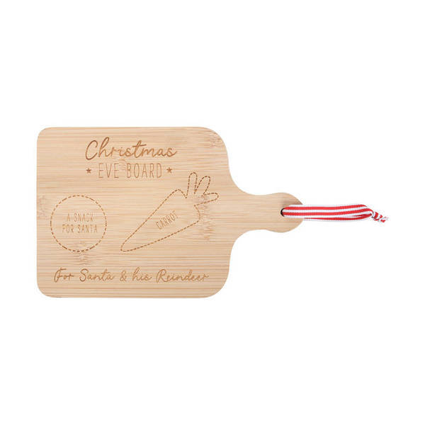 Something Different Christmas Eve Bamboo Chopping Board
