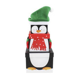 Eurowrap Plush Penguin Christmas Gift Boxes (Pack of 3) (L)