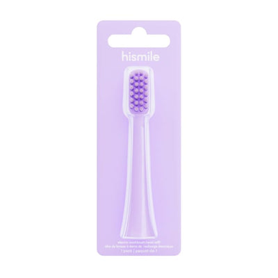 HiSmile Electric Toothbrush Head Refills - Purple (1Pk)
