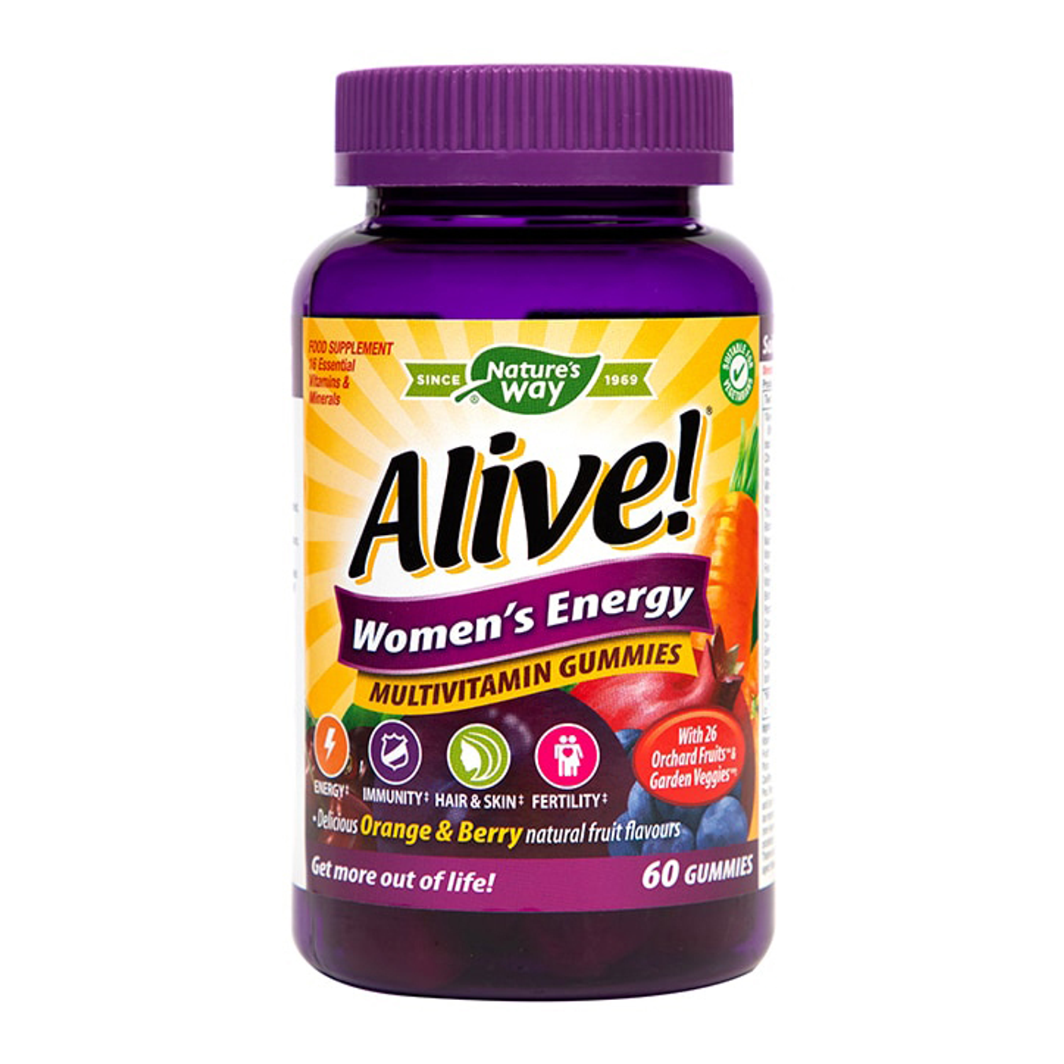 Women's Energy Multivitamin 60 Gummies