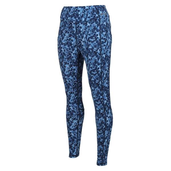 Regatta Womens Holeen II Watercolour Leggings (12)