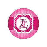 Creative Party 21st Birthday Foil Balloon