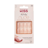 Kiss Salon Acrylic Nude French - Chic Beats