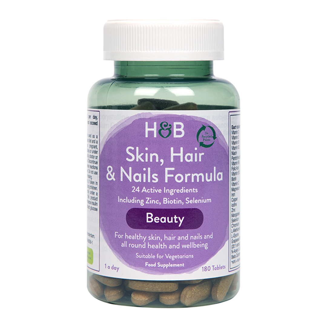 Holland Barrett Skin Hair Nails Formula 180 Tablets