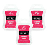 Woodwick Wax Melt Cherry Bark 22.7g - Pack of 3