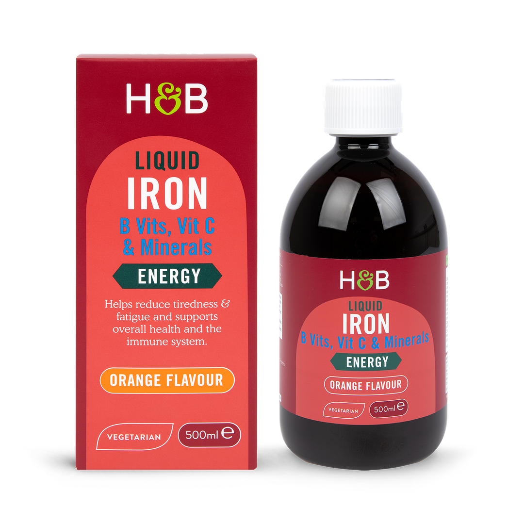 Holland Barrett Iron B Vits Vit C Minerals 500ml Liquid