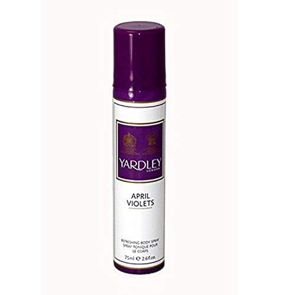 Yardley April Violets Body Spray 75ml