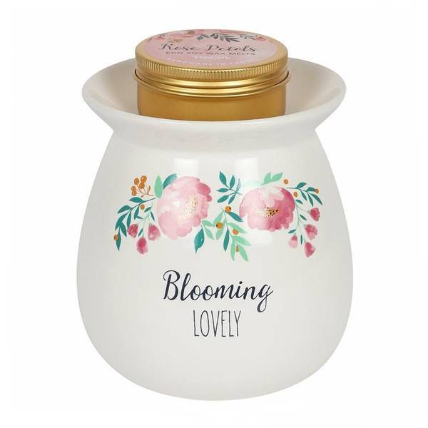 Something Different Blooming Lovely Wax Melt Burner Set