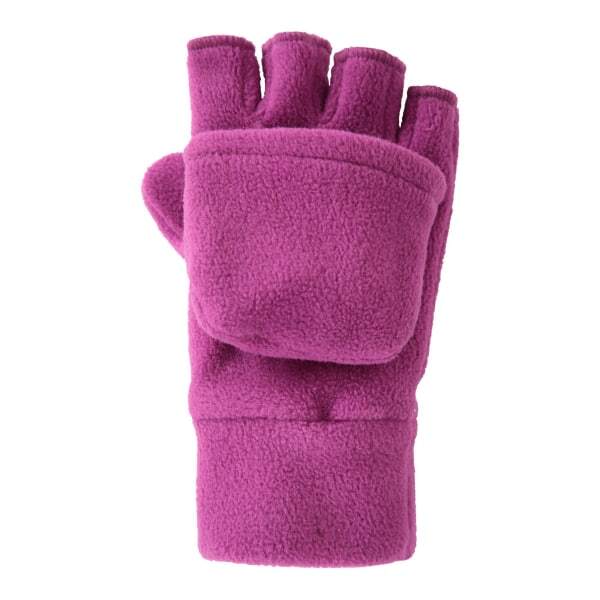 Mountain Warehouse Kids Fingerless Fleece Mittens (M-L)