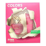 Benetton Colors de Benetton Pink Gift Set 80ml EDT