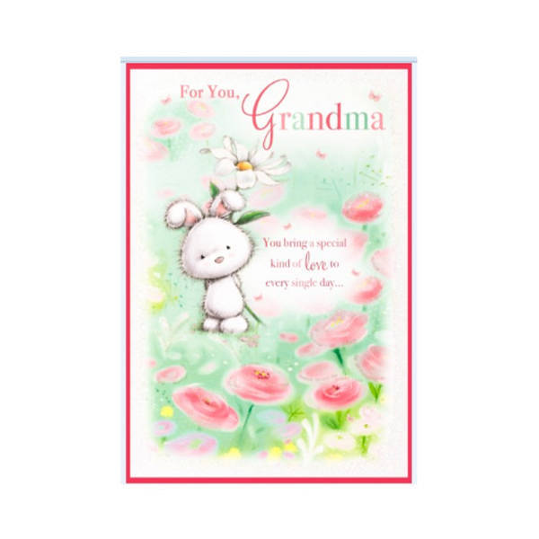 Simon Elvin For You Grandma Card (Pack of 6)
