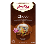 Organic Spiced Cocoa Shell Ayurvedic Herbal Tea 17 Tea Bags