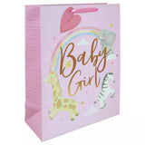 Eurowrap Baby Girl Gift Bag (Pack of 6)