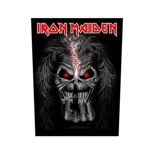 Iron Maiden Eddie Candle Finger Patch