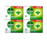Dettol Original Antibacterial Hand Soap Bar 4 X 100g