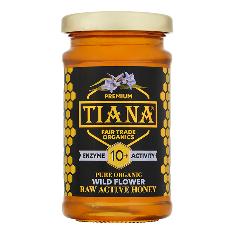 Organic Active Wild Flower Honey 250g