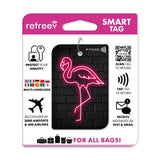 Retreev SMART Tag - Flamingo