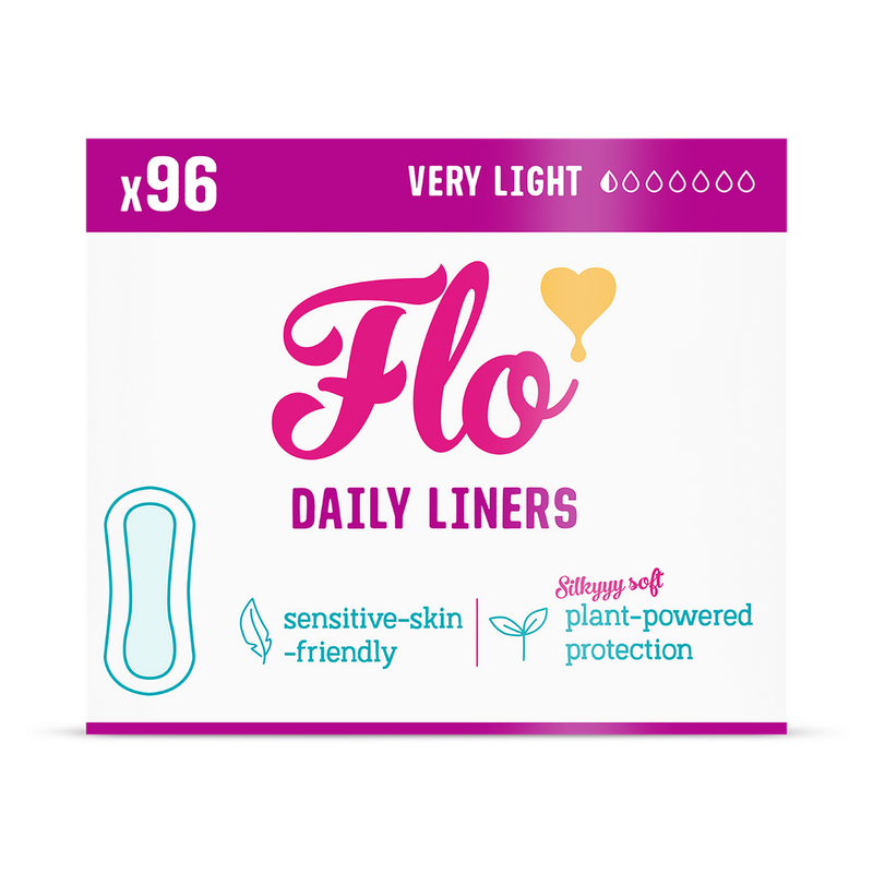 Flo Megapack Bamboo Liners 96 Pack
