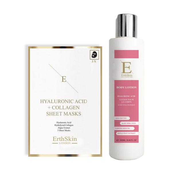 ErthSkin Hyaluronic Acid Body Lotion 250ml + Hyaluronic Acid Mask
