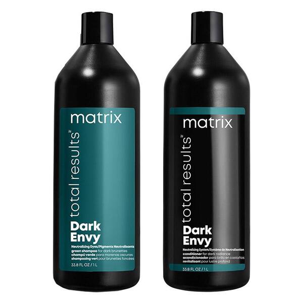 Matrix Total Results Dark Envy Green D. Brunette 1L Duo