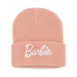 Barbie Womens Embroidered Logo Beanie