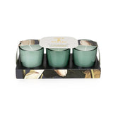 Candlelight Set of 3 Mini Candles - Lotus & Wild Lily