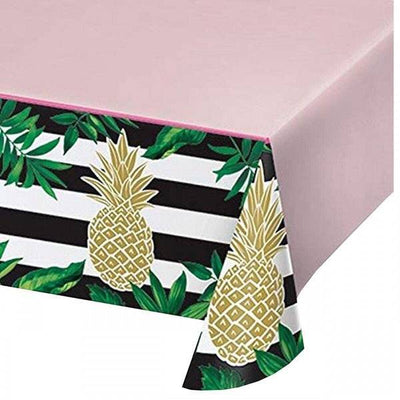 Creative Party Plastic Pineapple Party Table Cover