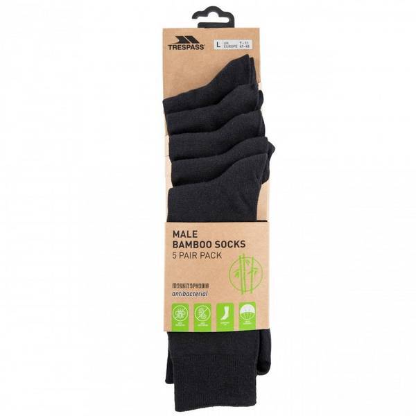 Trespass Mens Daily Walking Socks (Pack of 5) (7-11)